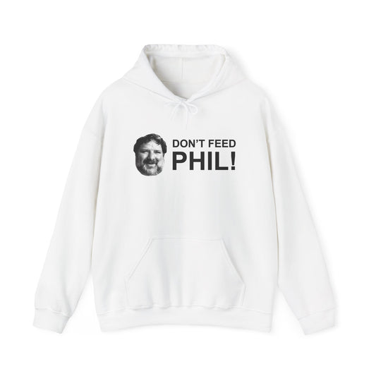 Don't Feed Phil Viva La Bam Vintage Graphic Hoodie Heavy Blend Sweatshirt NEW