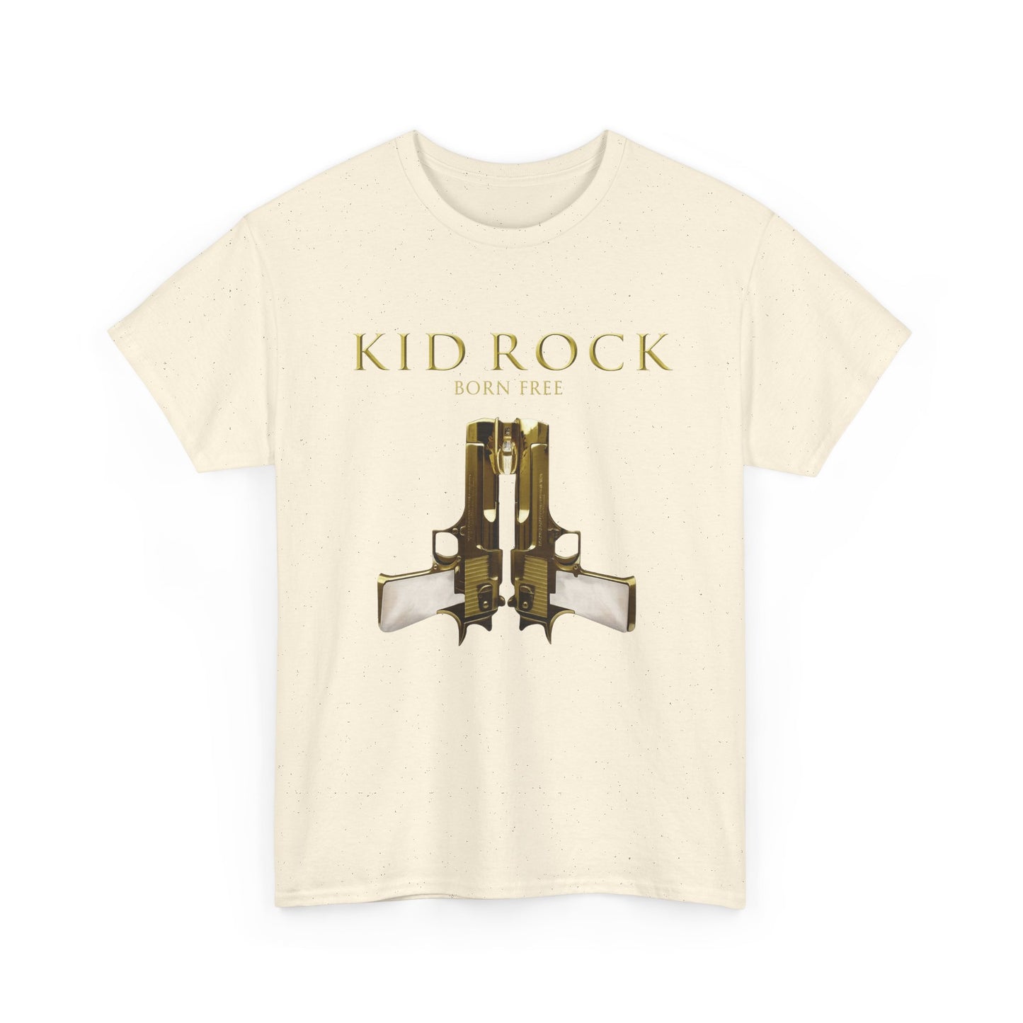 Kid Rock Born Free Graphic T Shirt Unisex Heavy Cotton Tee