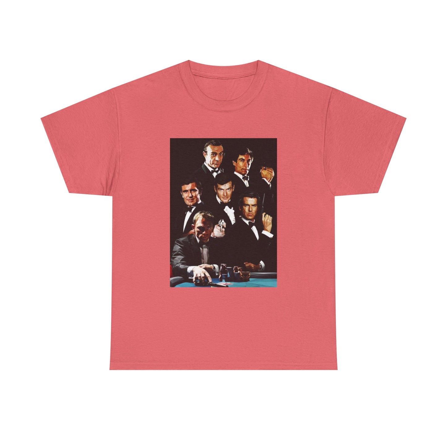 James Bond T-shirt Vintage Bond Collection Merch Unisex Heavy Cotton Tee