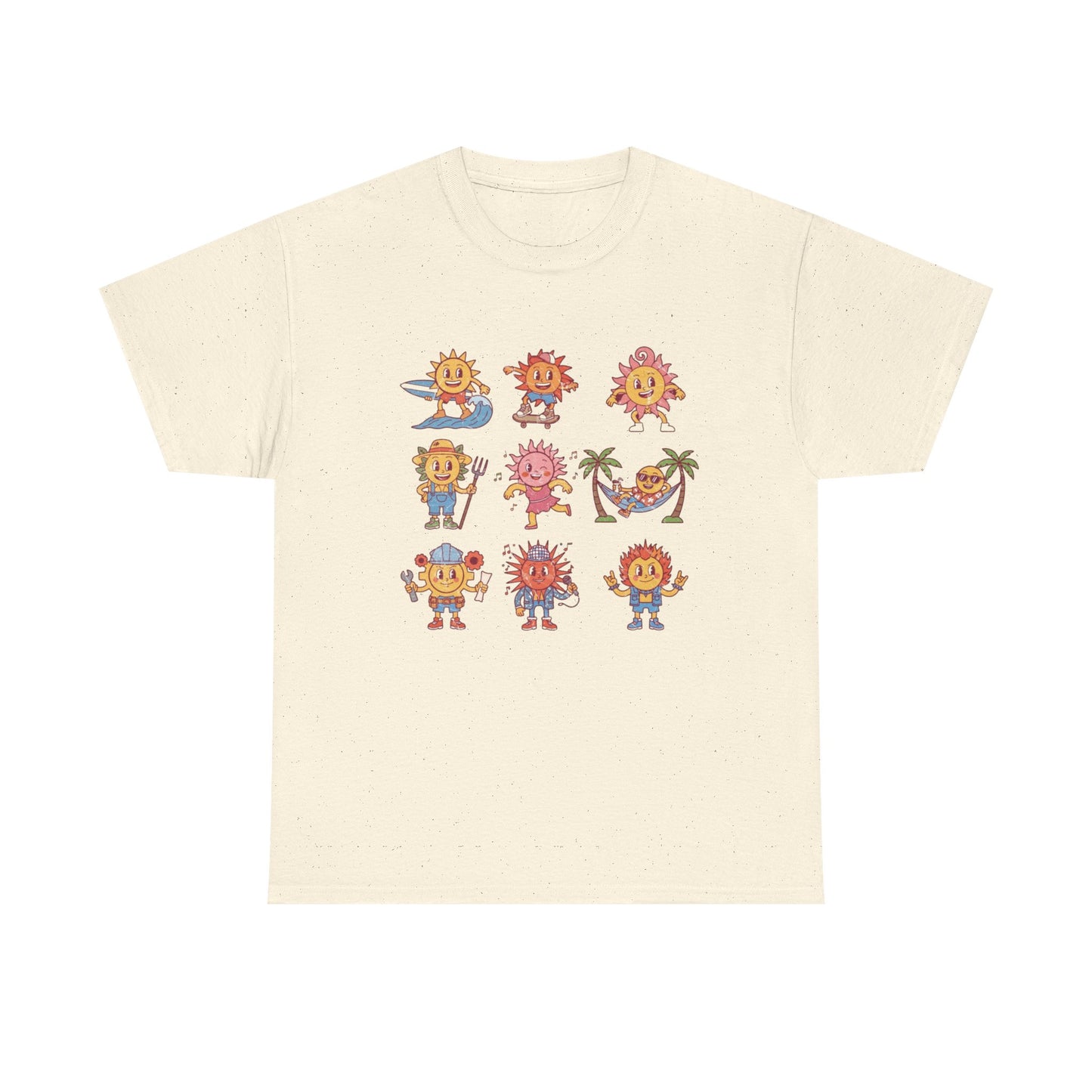 Sunshine Graphic T Shirt Heavy Cotton Tee