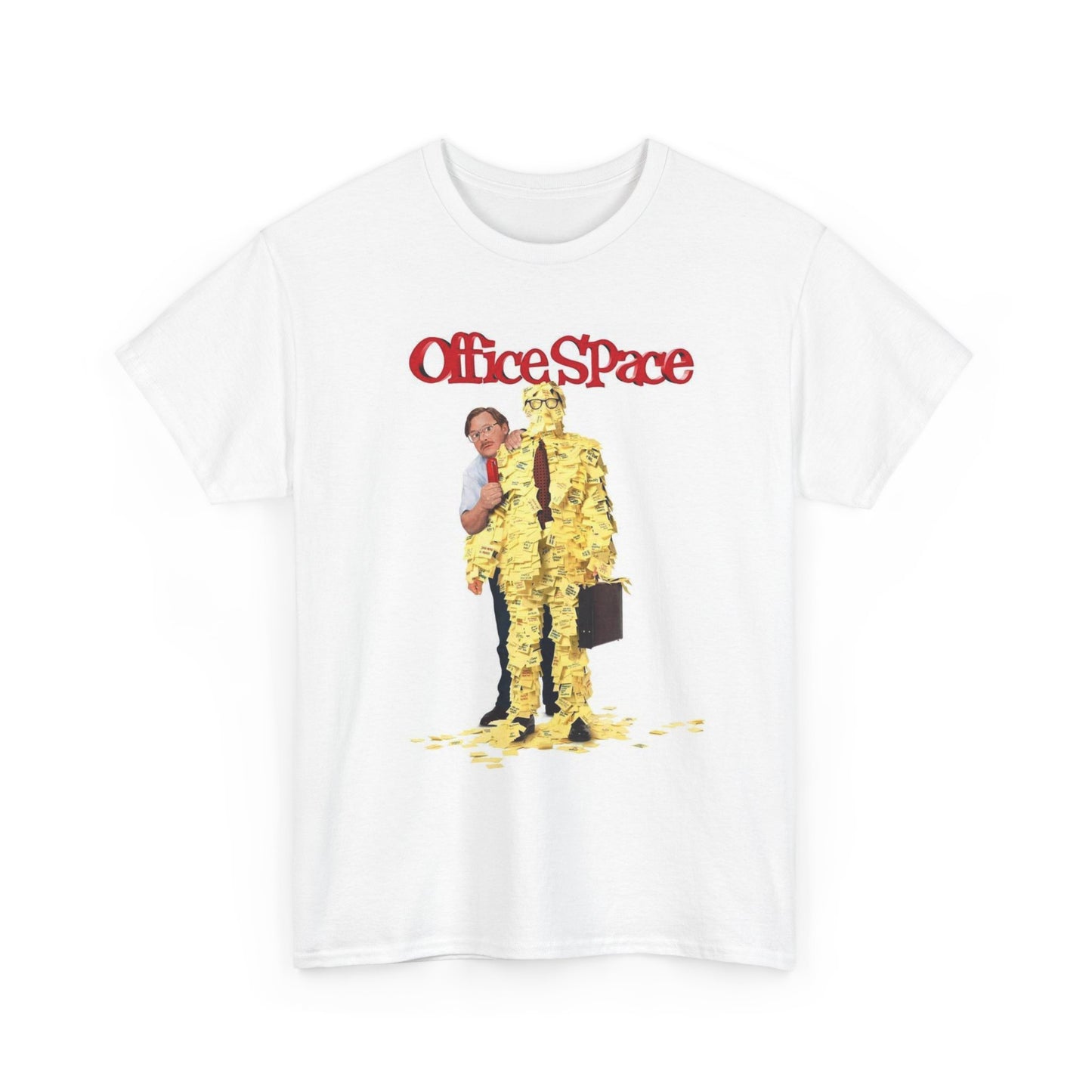 Office Space Shirt Retro Poster 90s Movie Unisex Heavy Cotton Tee