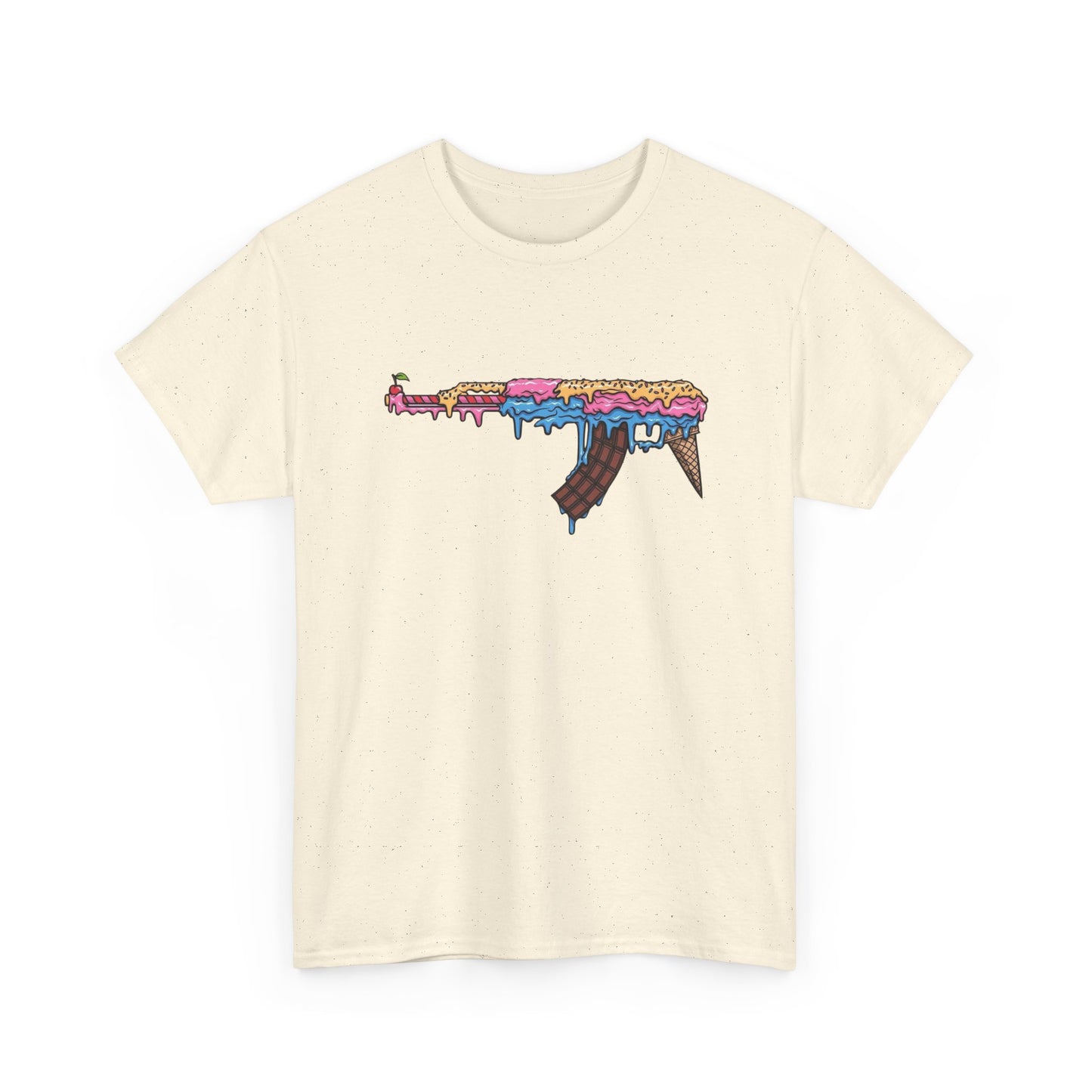 Ice Cream Ak 47 T Shirt Unisex Heavy Cotton Tee