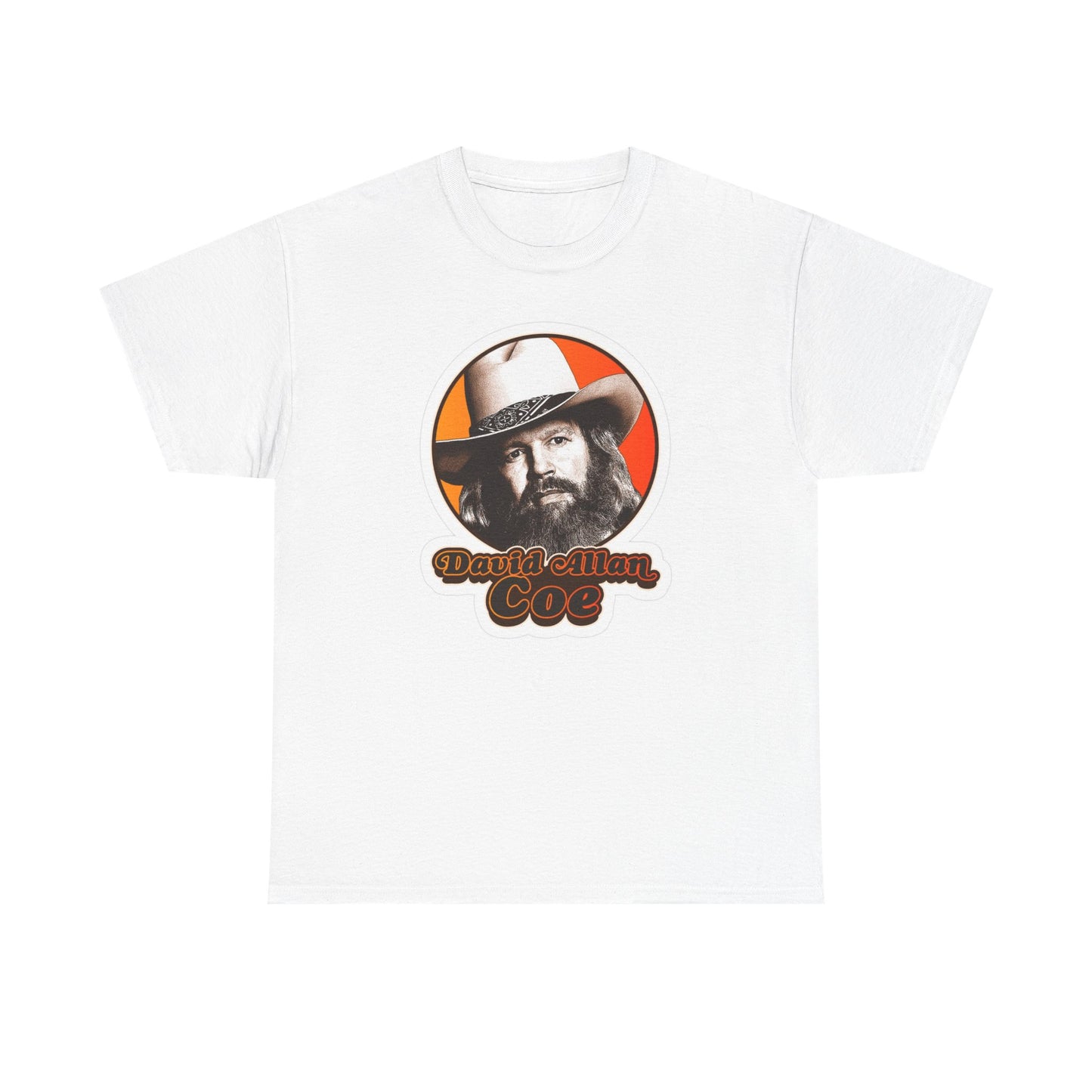 David Allen Coe Graphic T Shirt Vintage Country Unisex Heavy Cotton Tee