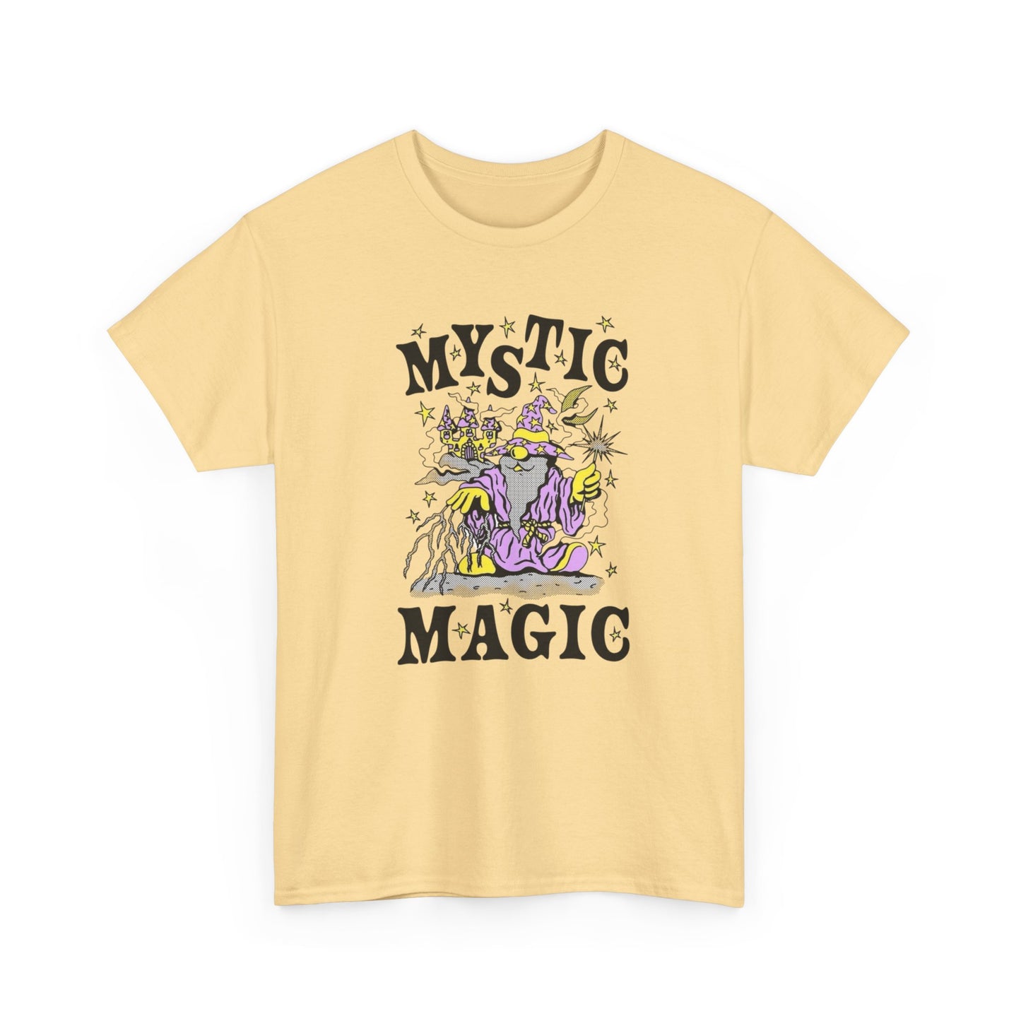 Mystic Magic Graphic T Shirt NEW Adult Unisex Heavy Cotton Tee