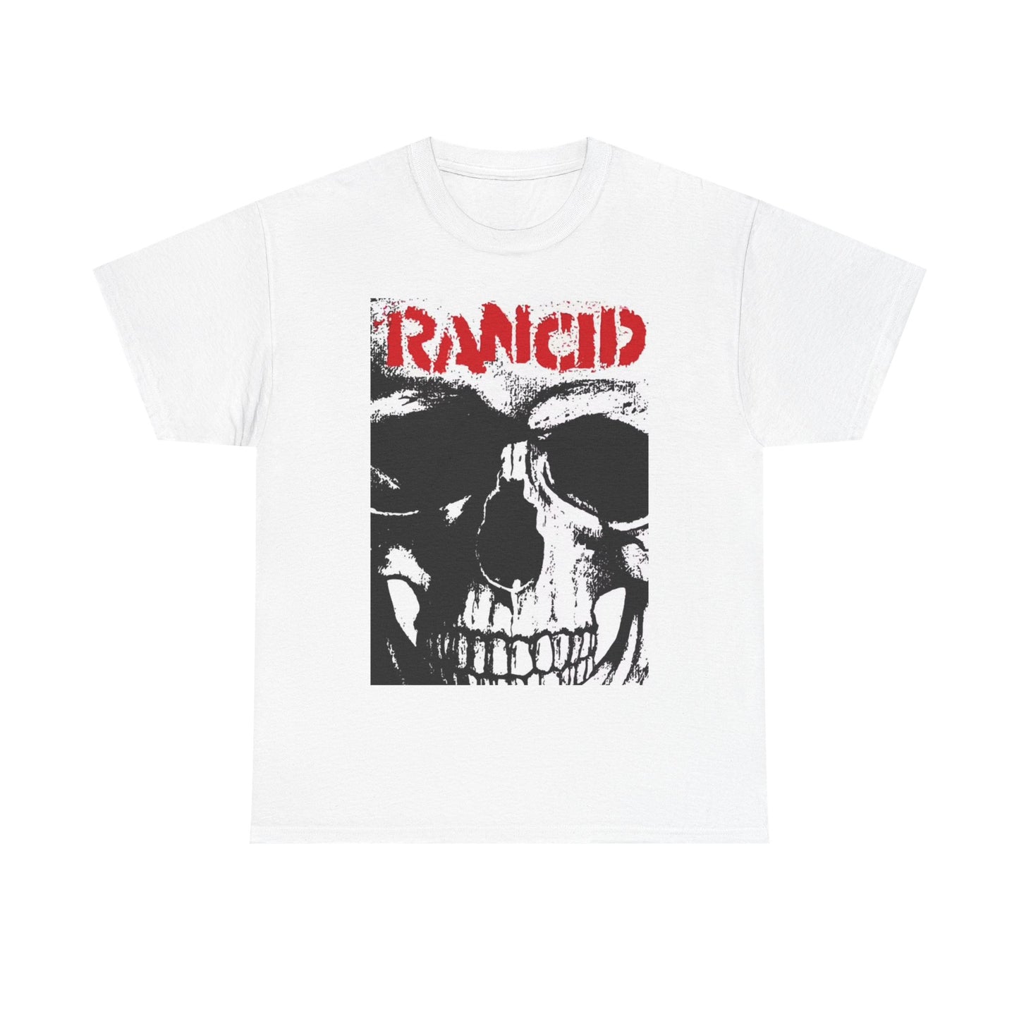 Rancid T-shirt vintage skull punk New York retro Unisex Heavy Cotton Tee