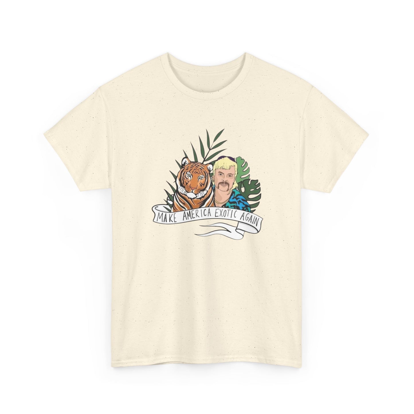 Joe Exotic Funny Graphic T Shirt Unisex Heavy Cotton Tee