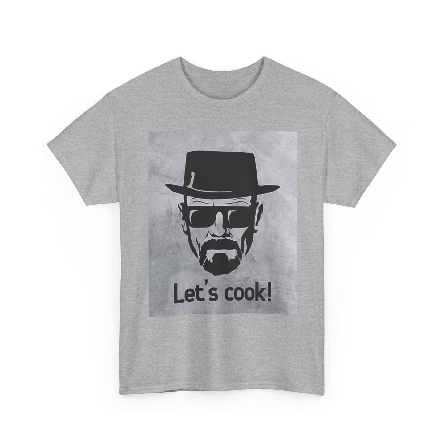 Lets Cook T Shirt BRAND NEW Apparel Unisex Heavy Cotton Tee