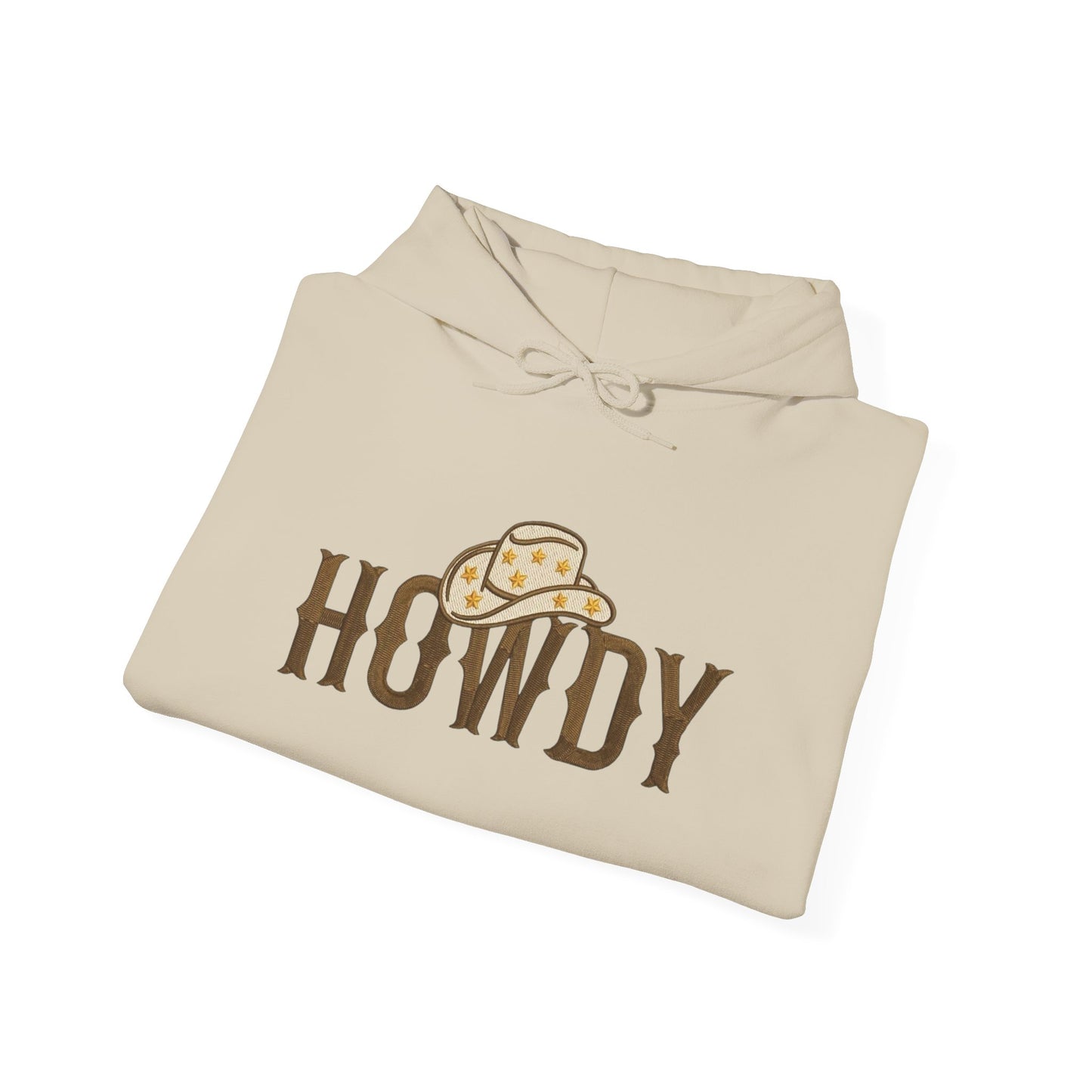 Howdy Cowboy Graphic Hoodie NEW Heavy Blend™ Hooded Sweatshirt