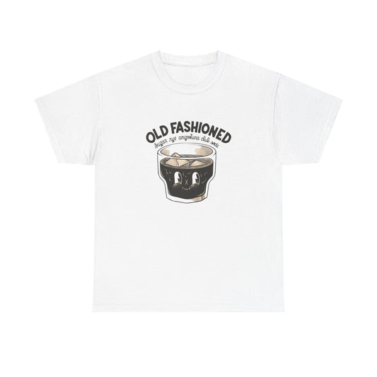 Old Fashioned Whiskey Graphic T Shirt ADULT NEW