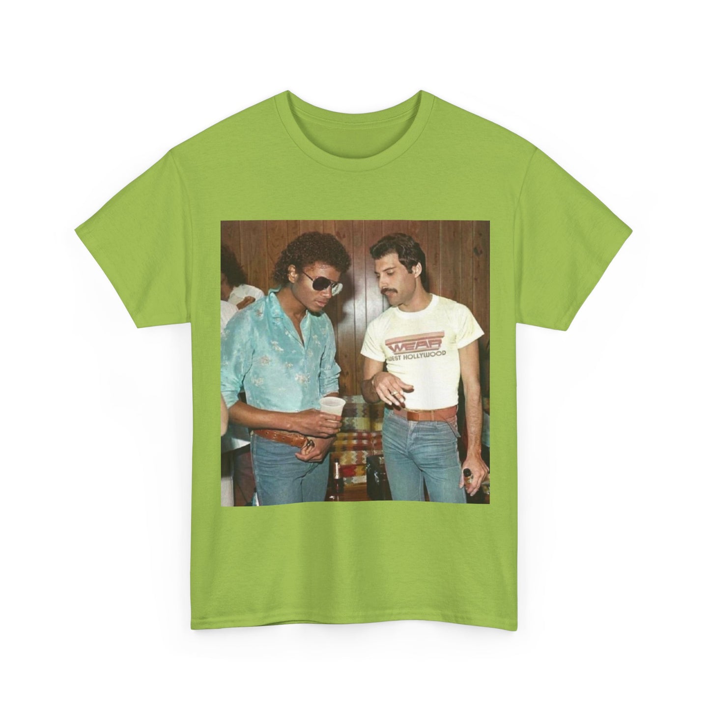 Michael jackson Queen tshirt vintage 80s retro graphic Unisex Heavy Cotton Tee