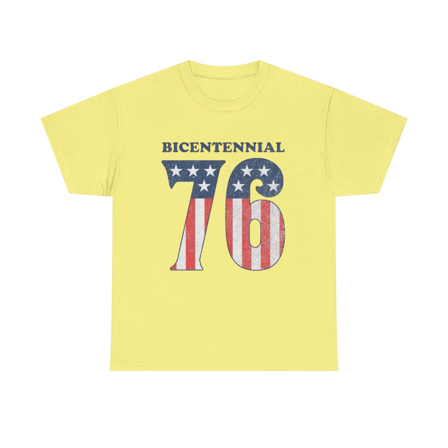 Bicentennial USA 76 Anniversary Graphic T Shirt Adult New Tee