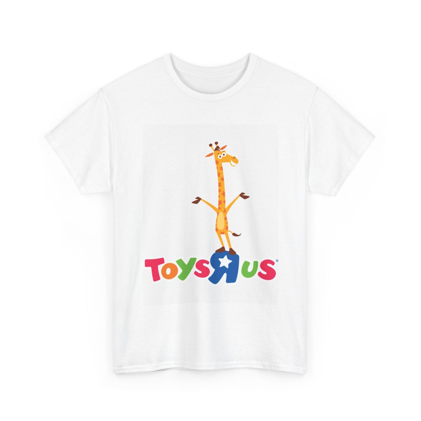 Toys R Us Geoffrey Tshirt Vintage Logo Kids 90s Unisex Heavy Cotton Tee