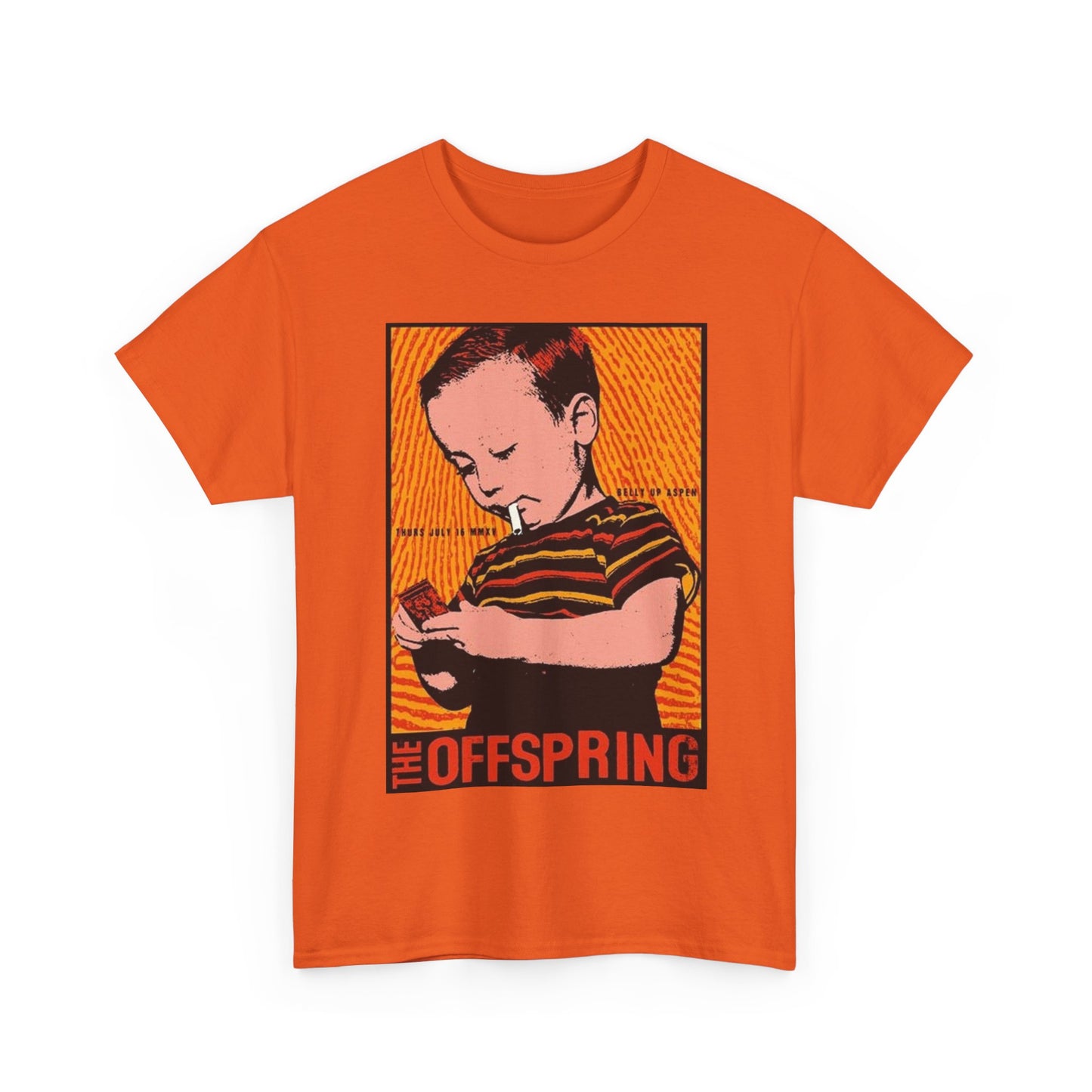 The offspring shirt vintage art retro cigarette band rock Unisex Heavy Cotton