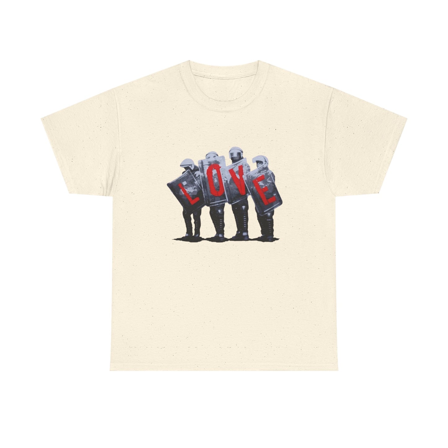 Love Riot Graphic T Shirt NEW GIFT Unisex Heavy Cotton Tee