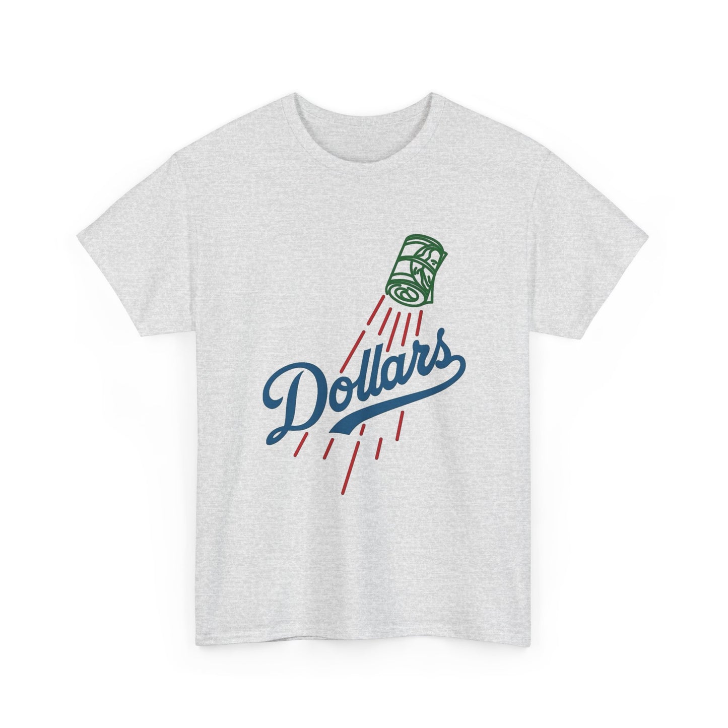 Dollars Baseball LA Cali Graphic T Shirt NEW Vintage Unisex Heavy Cotton Tee