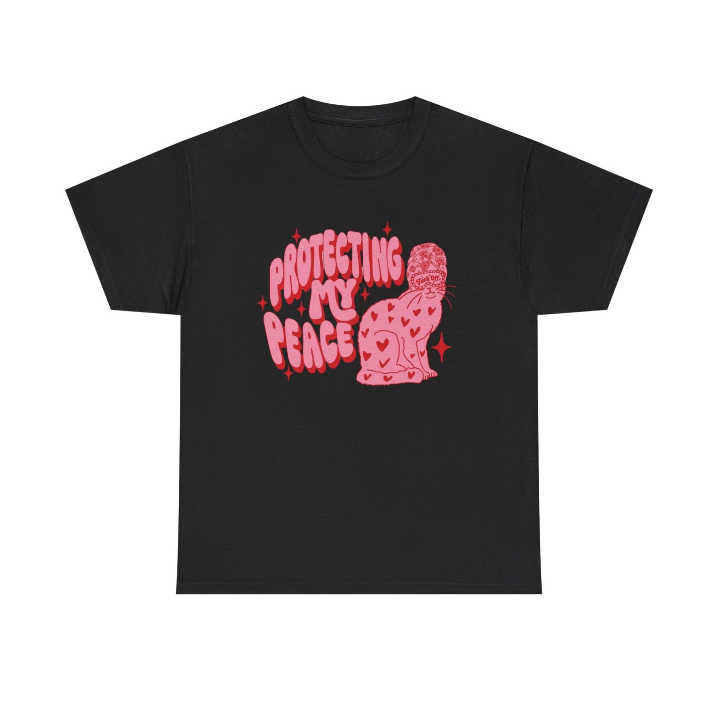 Protecting My Peace Graphic T Shirt Unisex Heavy Cotton Tee Gift