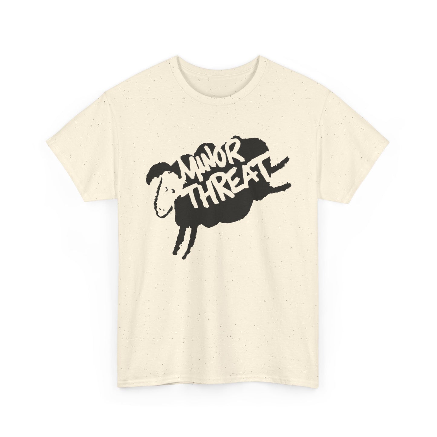 Minor Threat Sheep Graphic T Shirt Unisex Heavy Cotton Tee