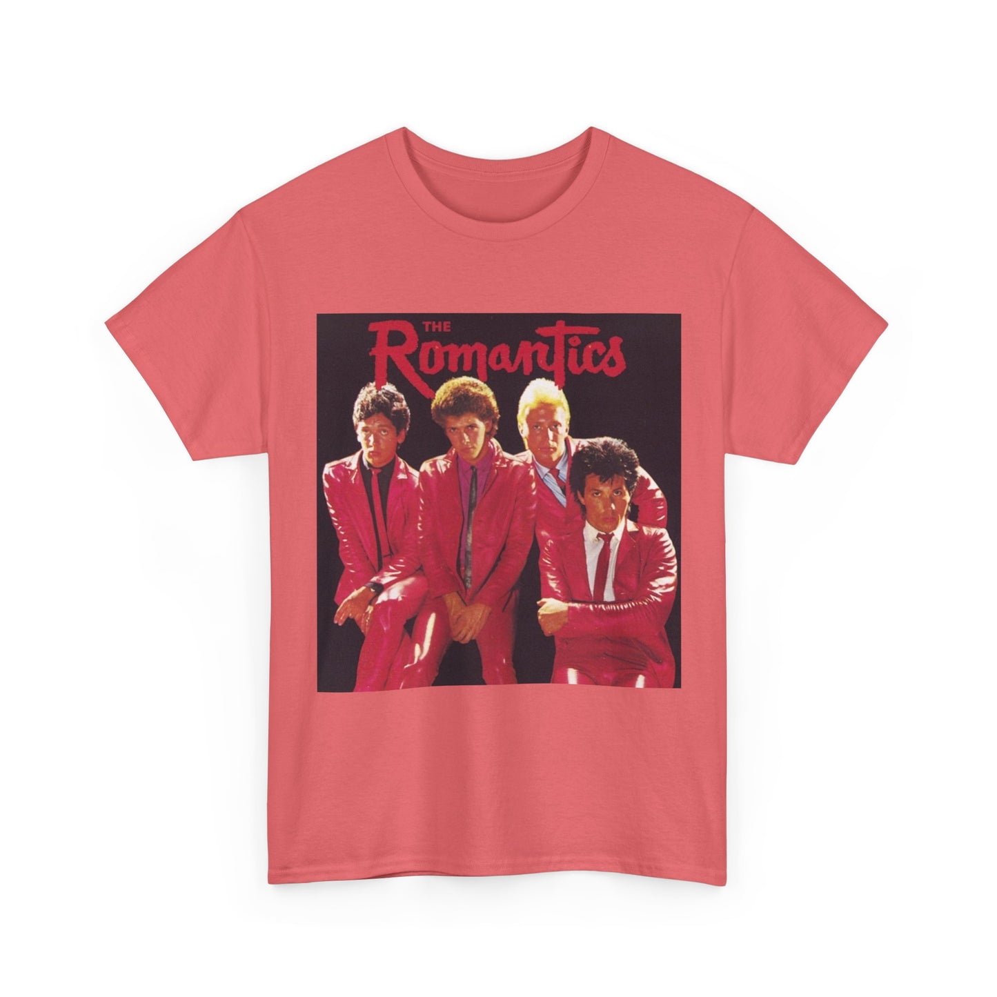 The Romantics Tshirt Vintage Band Poster Retro Unisex Heavy Cotton Tee