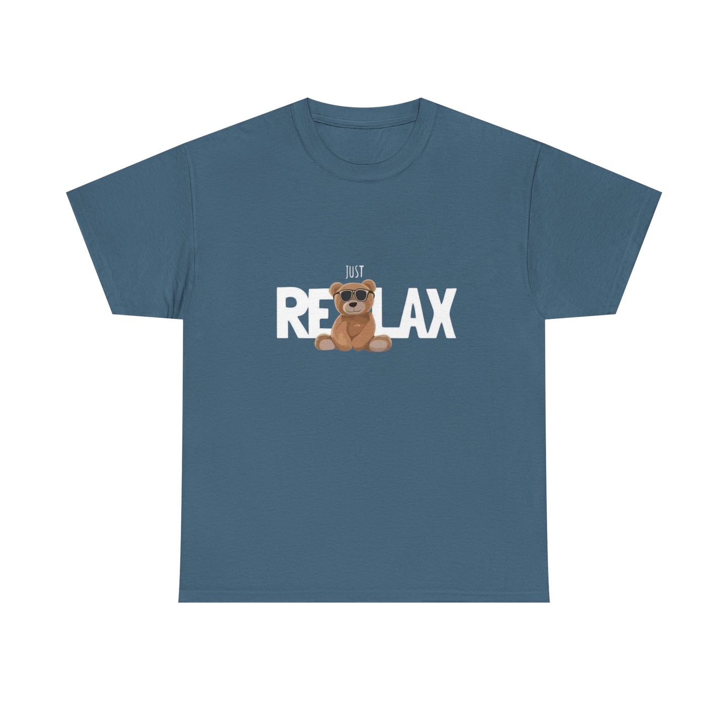 Just Relax Graphic T Shirt Unisex Heavy Cotton Tee