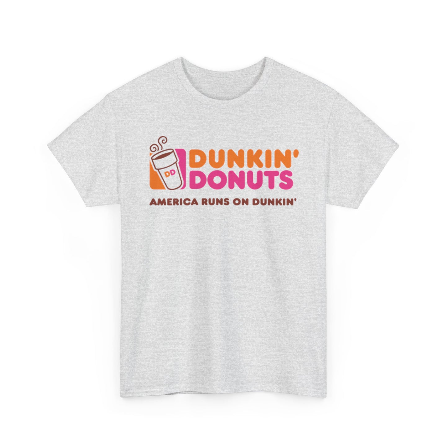 Dunkin’ Donuts T-shirt vintage Boston coffee gift retro Unisex Heavy Cotton Tee