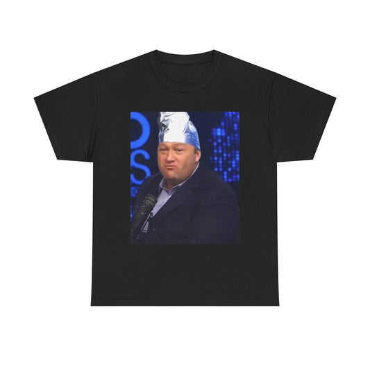 Infowars Alex Jones Hilarious Graphic T Shirt Unisex Heavy Cotton Tee