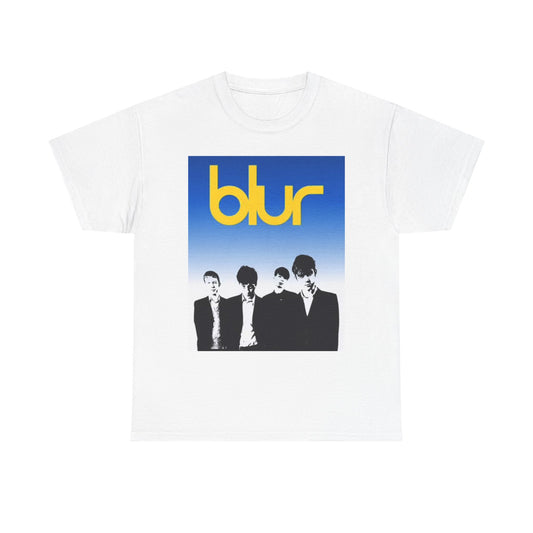 Blur Graphic T Shirt Retro Vintage Rock Merch Unisex Heavy Cotton Tee