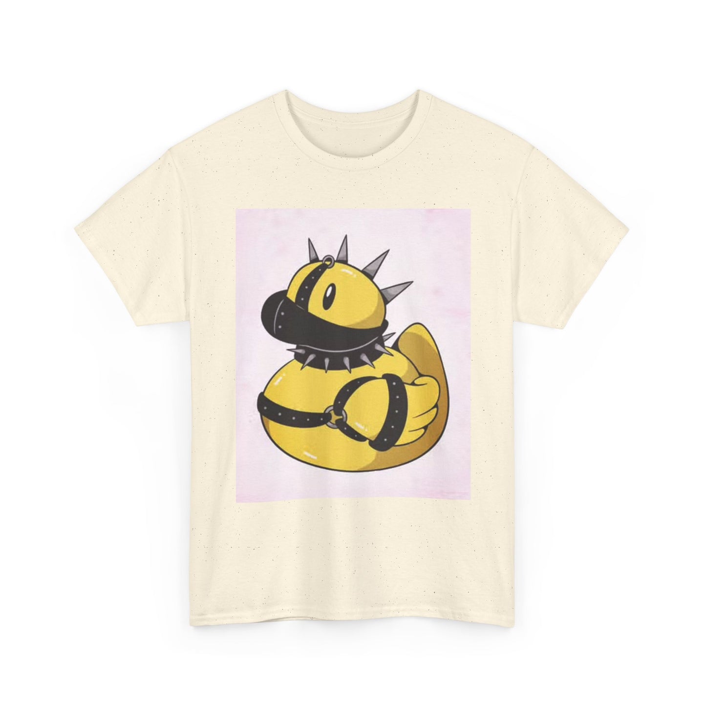 Bondage Rubber Ducky Funny Gift Shirt Jokes Unisex Heavy Cotton Tee