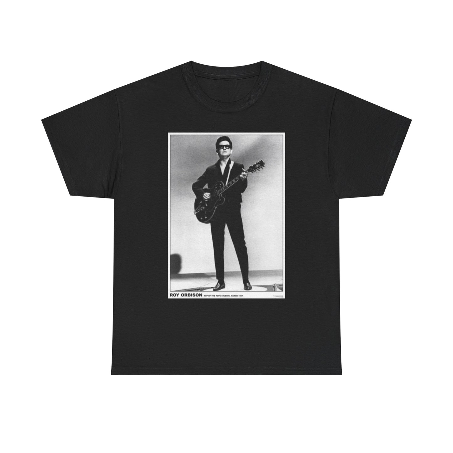 Roy Orbison Graphic T Shirt Vintage Poster Retro Unisex Heavy Cotton Tee