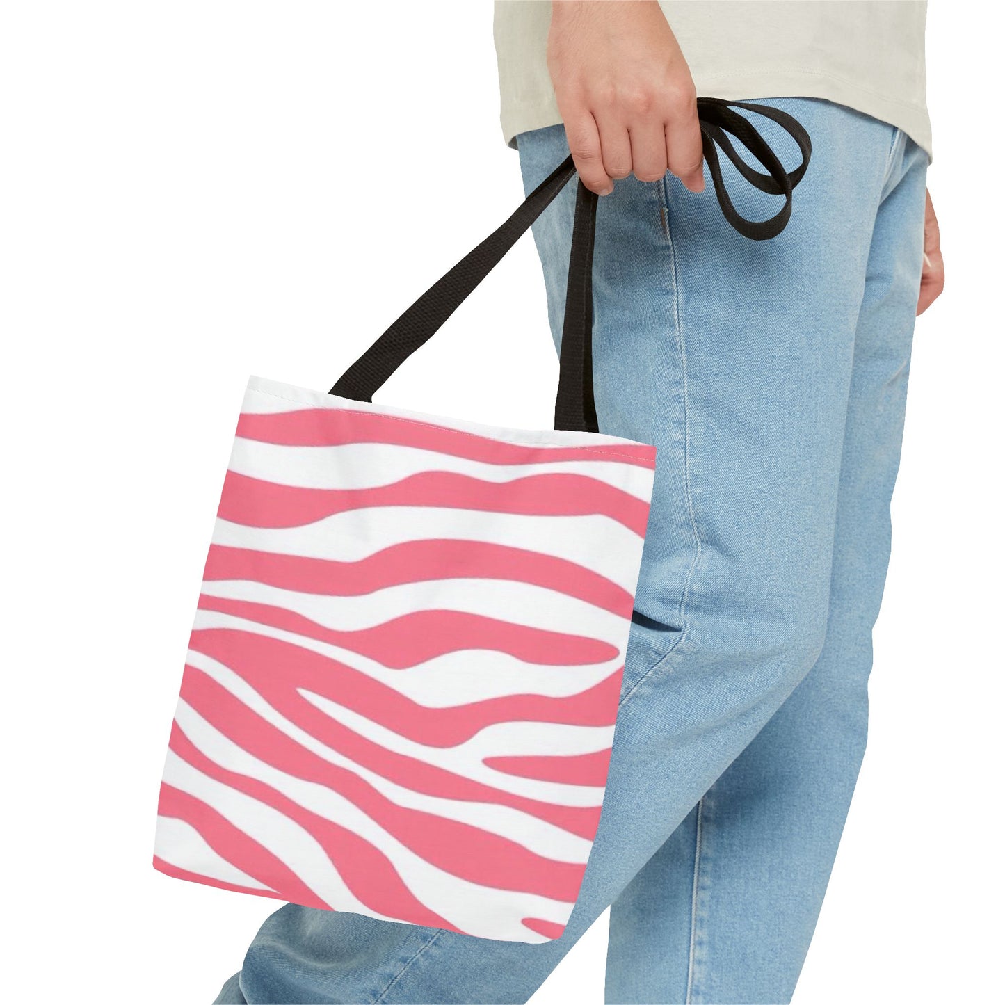 Pink Orange Zebra Stripes BRAND NEW Modern Purse - Pocketbook - Travel Tote Bag