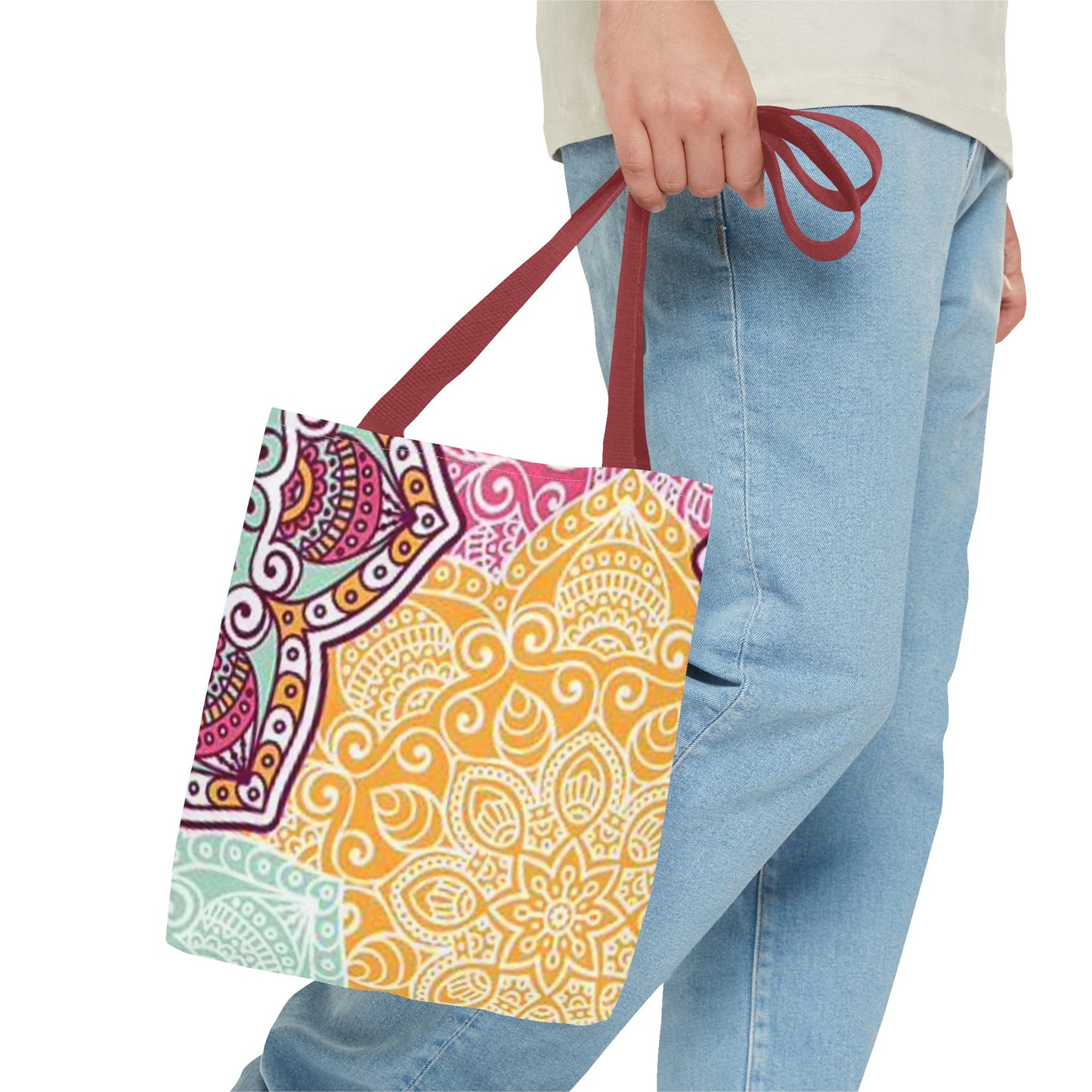 Yellow Multi Color BRAND NEW MODERN Tote Bag (AOP)