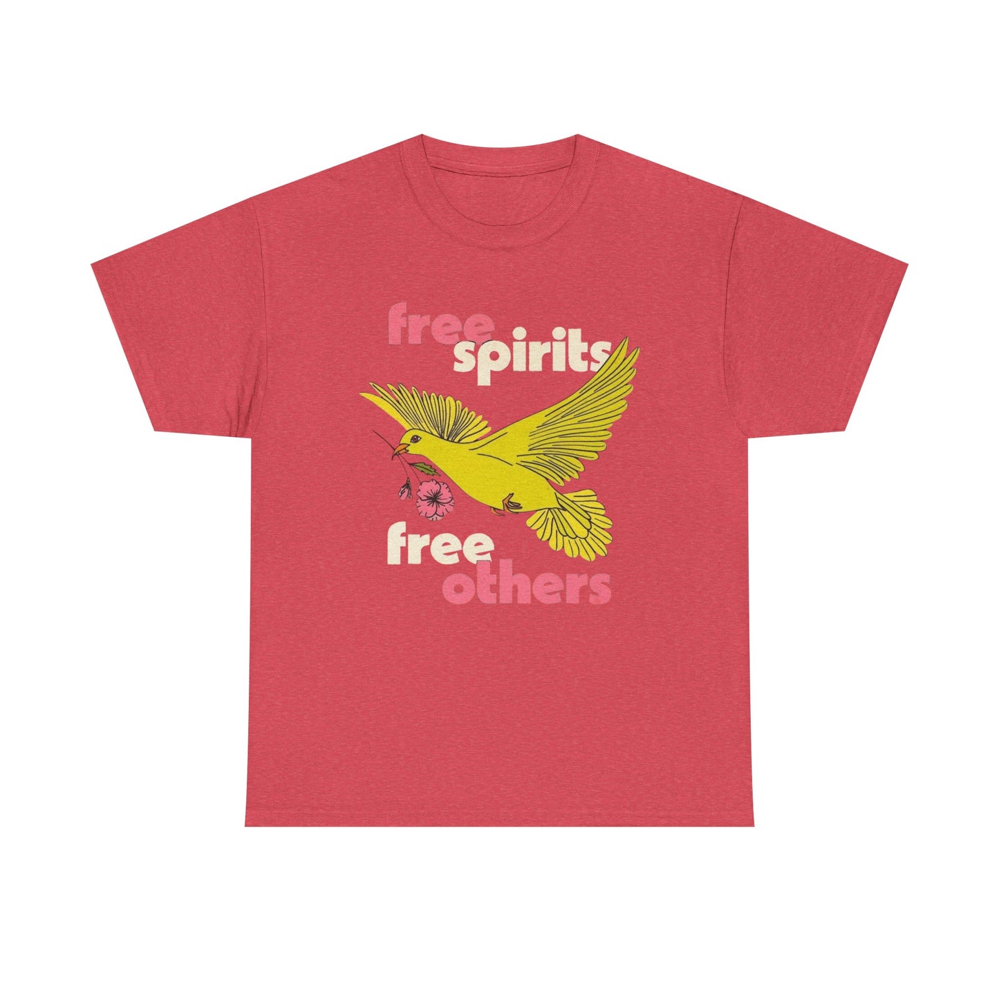 Free Spirits Free Others Graphic T Shirt Unisex Cotton Tee - New Gift - Tee