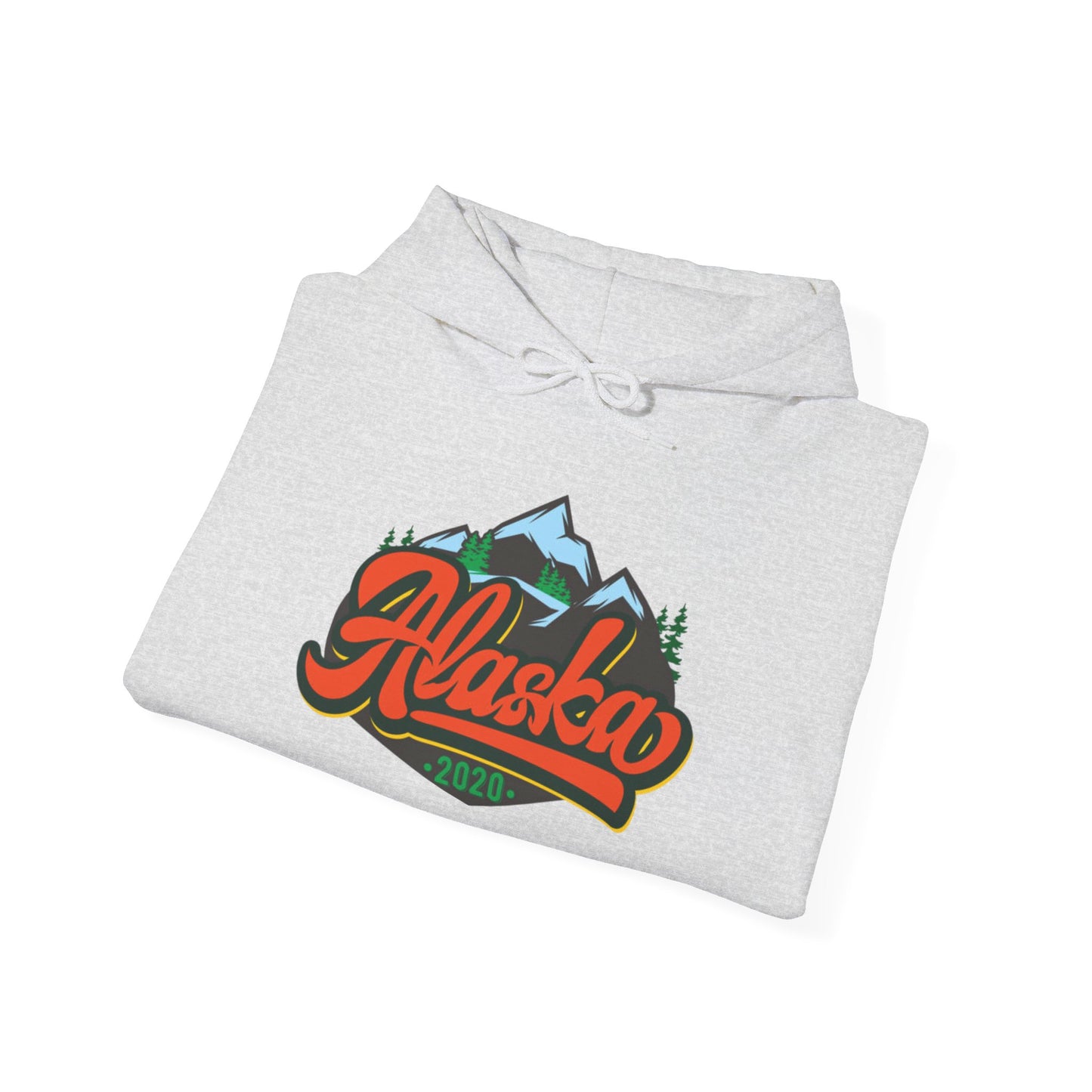 Alaska Graphic Hoodie Outdoors Hunting Unisex Heavy Blend™ Hooded Sweatshirt