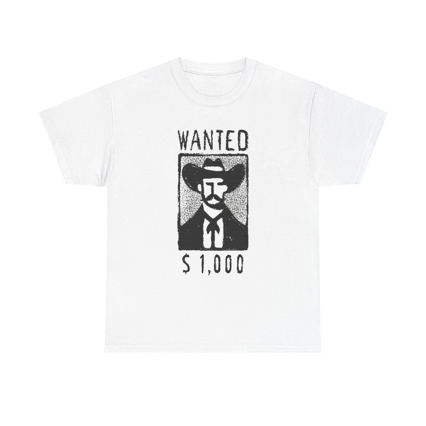 Wild Wild West Wanted Graphic T Shirt NEW ADULT Unisex Heavy Cotton Tee