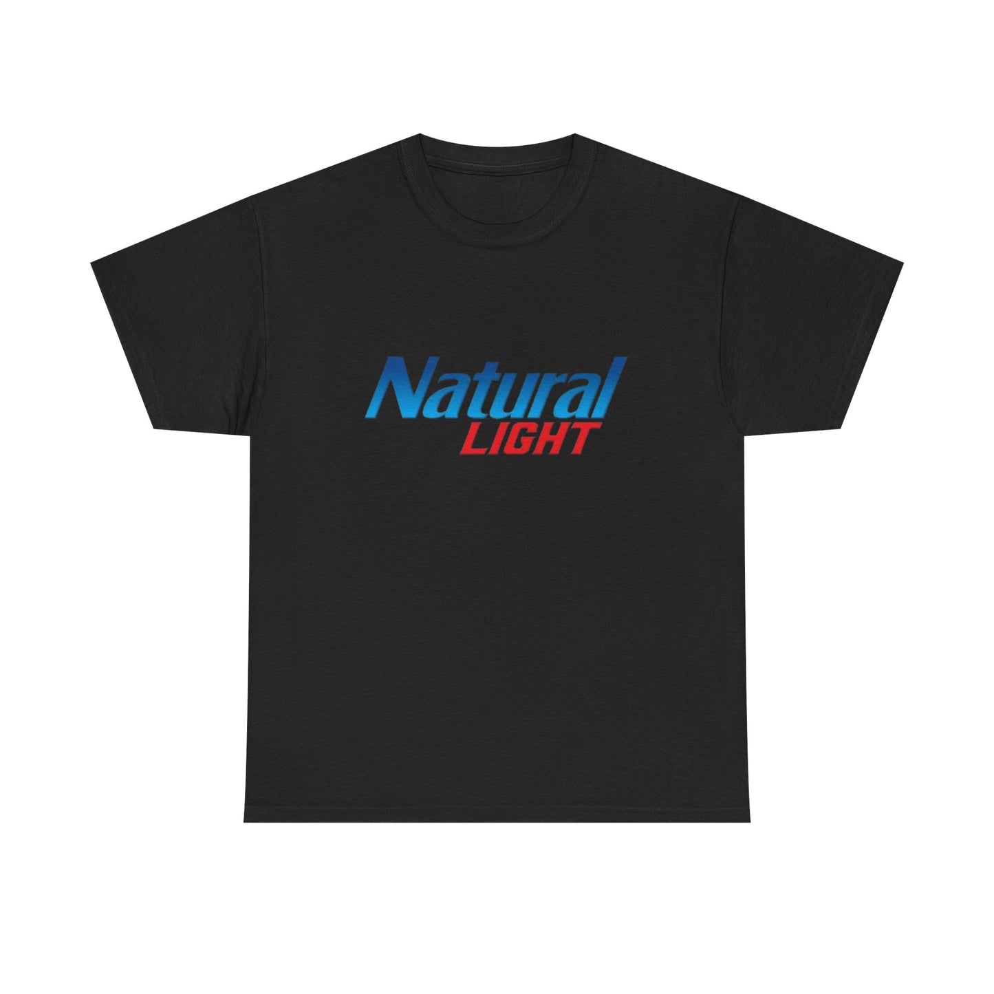 Natural Light Graphic T Shirt Unisex Heavy Cotton Tee NEW