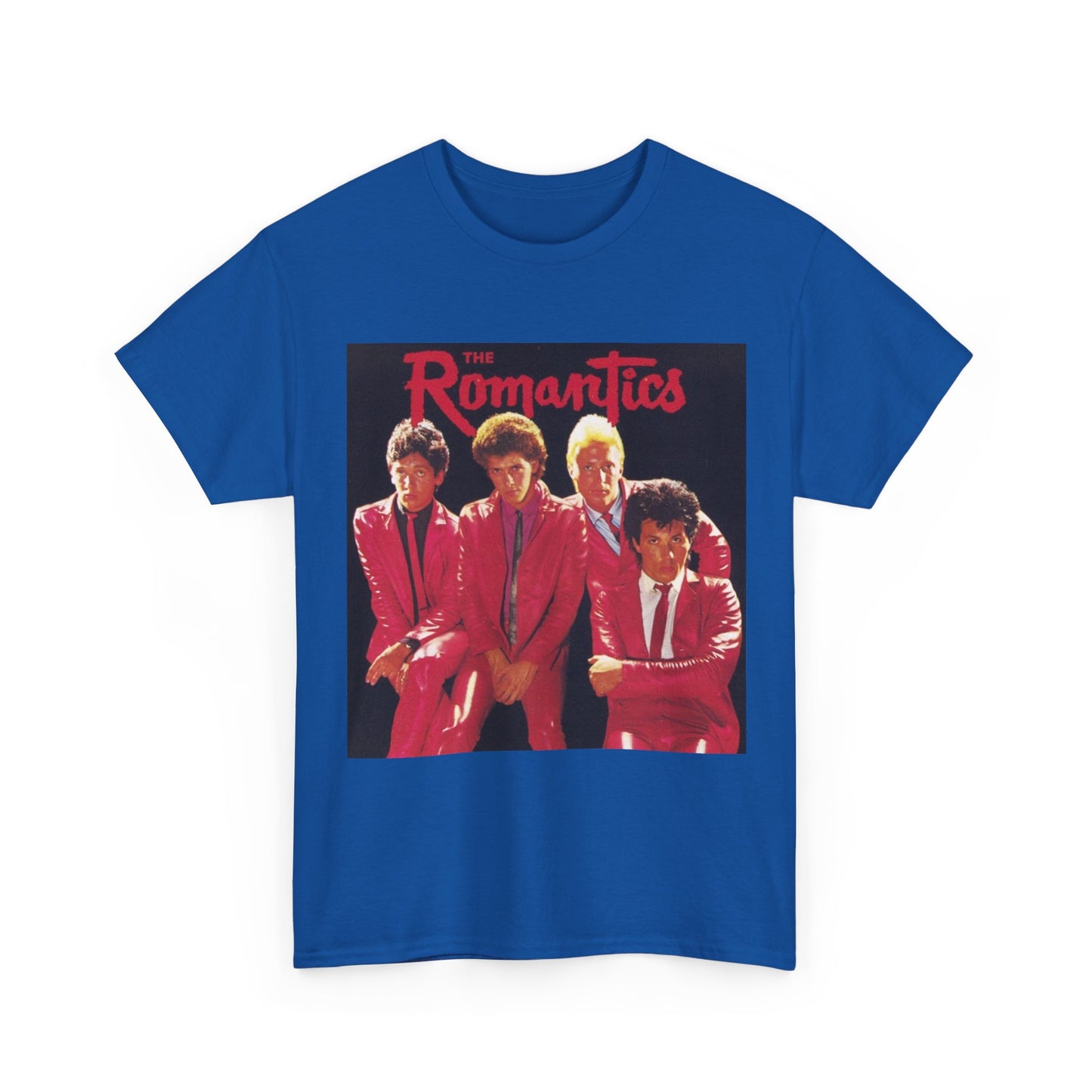 The Romantics Tshirt Vintage Band Poster Retro Unisex Heavy Cotton Tee