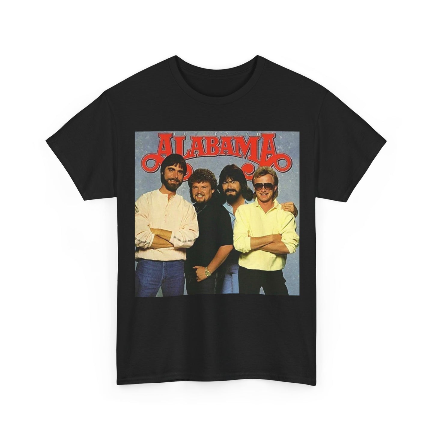 Alabama Band Tshirt Retro Country Merch Unisex Heavy Cotton Tee