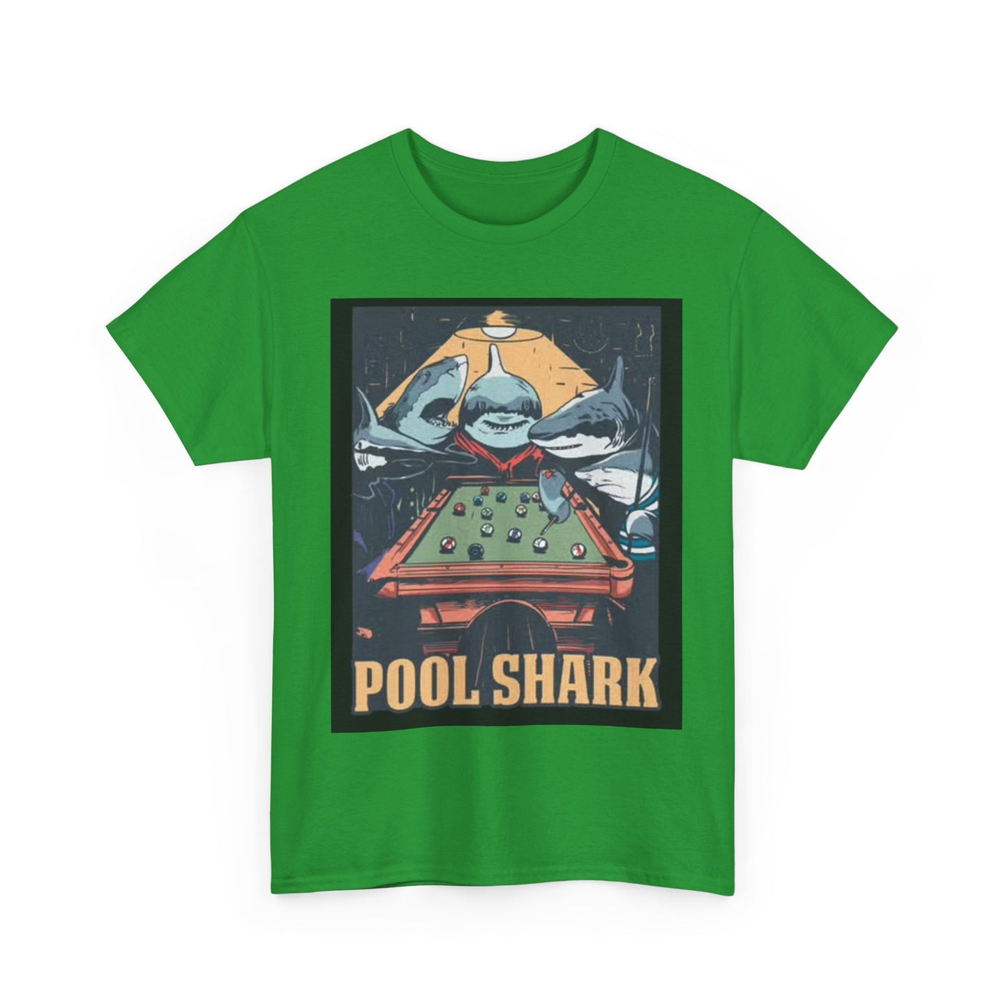 Pool Shark T Shirt Retro Funny Graphic T Vintage Pool Hall Rogan Unisex