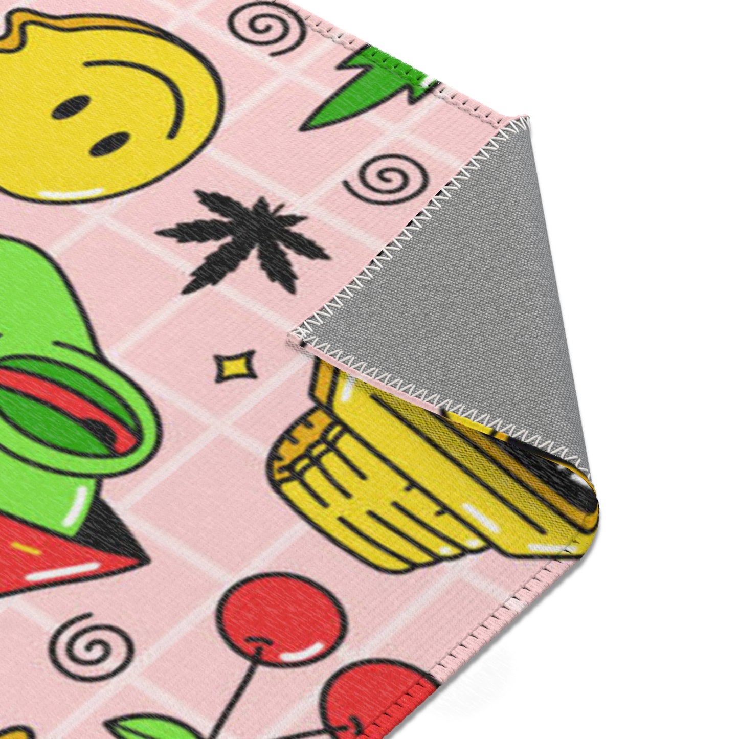 Alien Pothead Monogram BRAND NEW Area Rugs