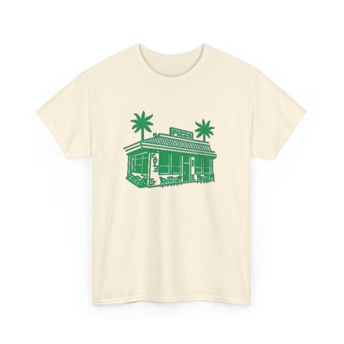 Pizza Shop Retro Graphic T Shirt NEW Vintage Unisex Heavy Cotton Tee