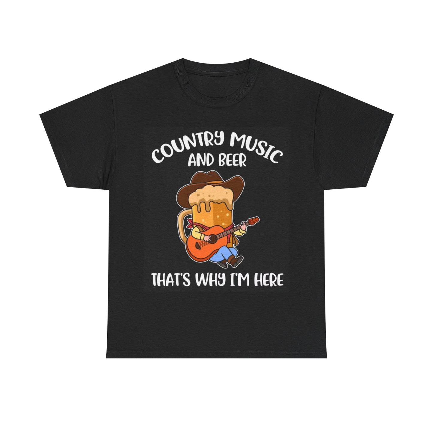 Country Music Tshirt Porch Beer Combs Funny Gift Unisex Heavy Cotton Tee Gift