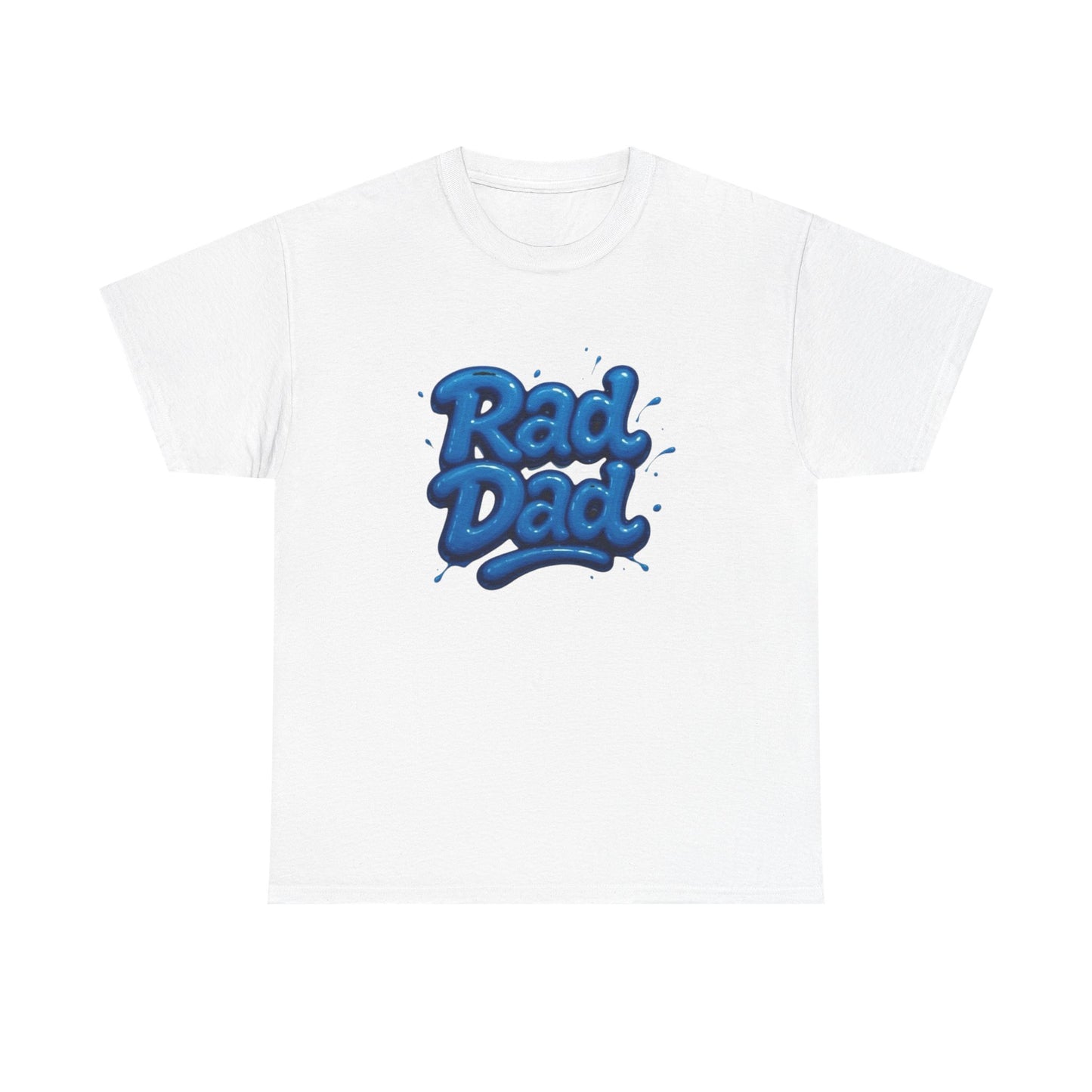 Rad Dad Graphic T Shirt New Adult Unisex Heavy Cotton Tee