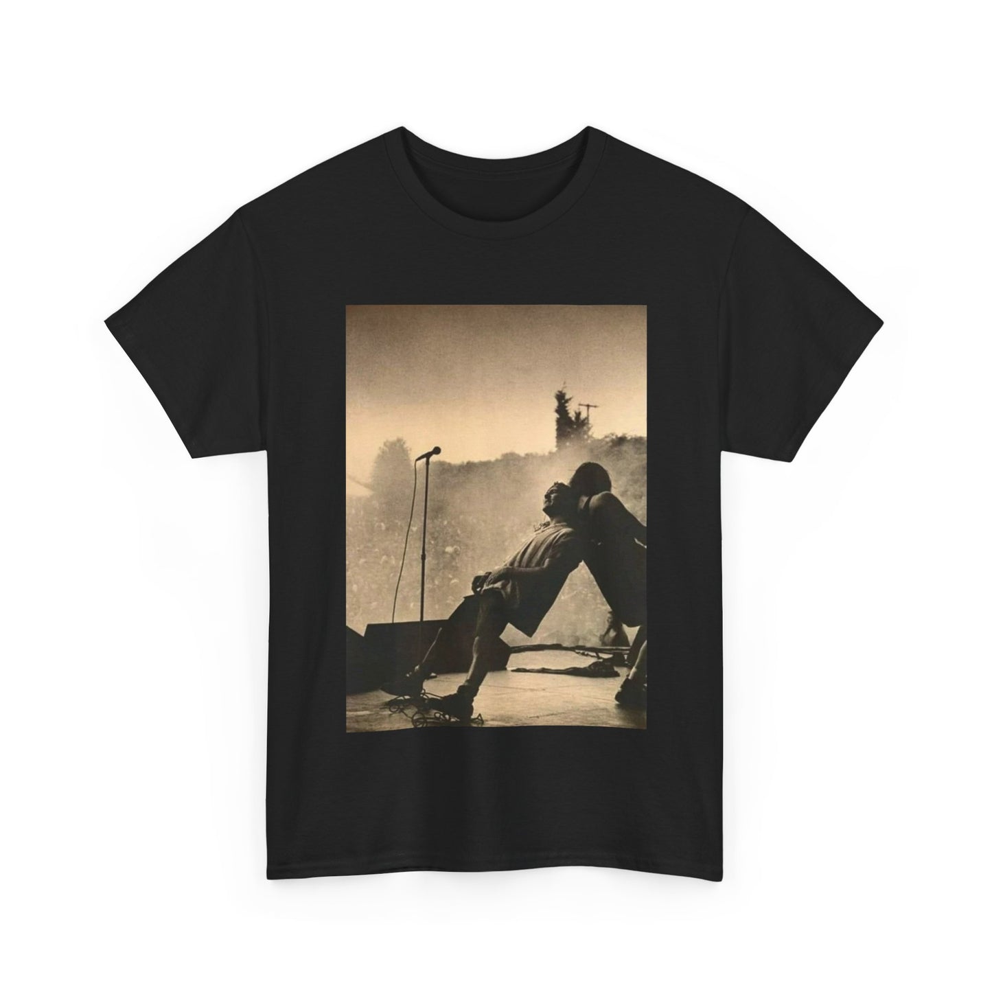 Pearl Jam TShirt vintage grunge stage  photo Unisex Heavy Cotton Tee OFFICIAL