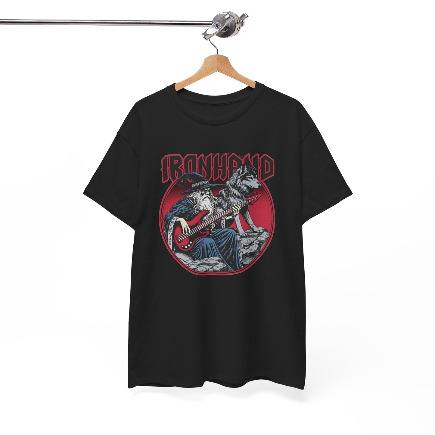 Iron hand Wizard Graphic T Shirt NEW ADULT Vintage