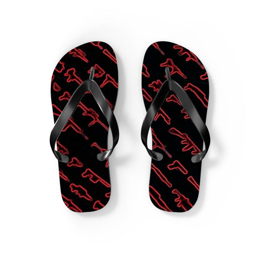 WAVES And SUN Co Gun Sandals - Flip Flops -Slides Summer Beach BRAND NEW