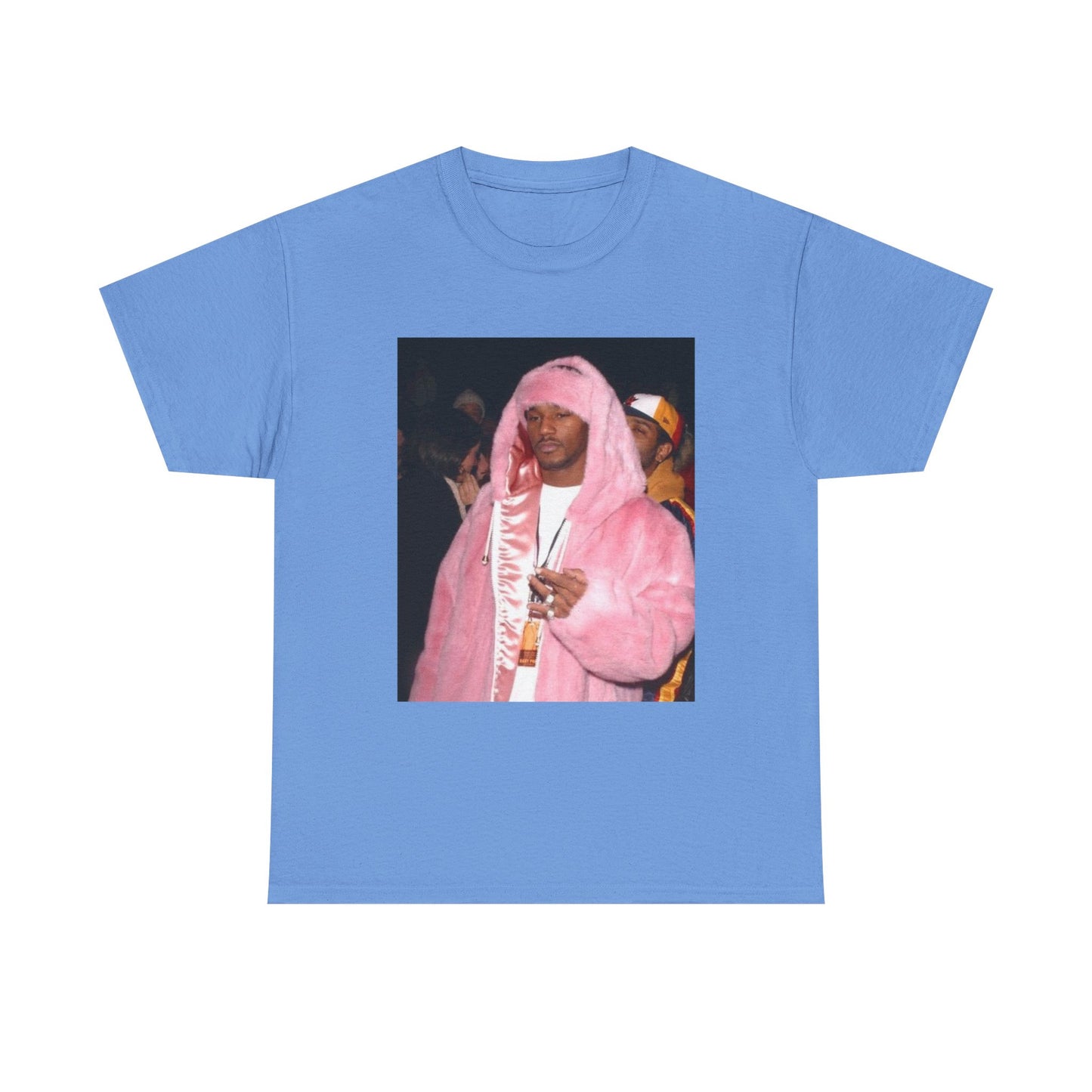 Camron diplomats T-shirt vintage pink fur coat graphic Rap Unisex Heavy Cotton