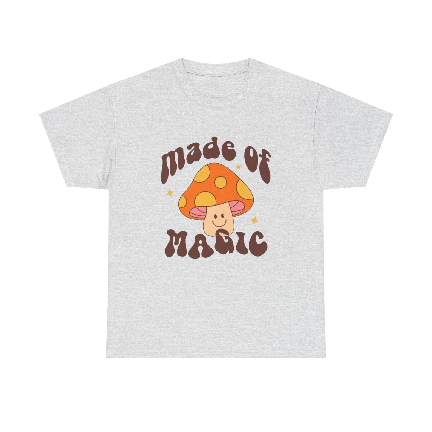 Made Of Magic Mushrooms Graphic T Shirt NEW ADULT TEE