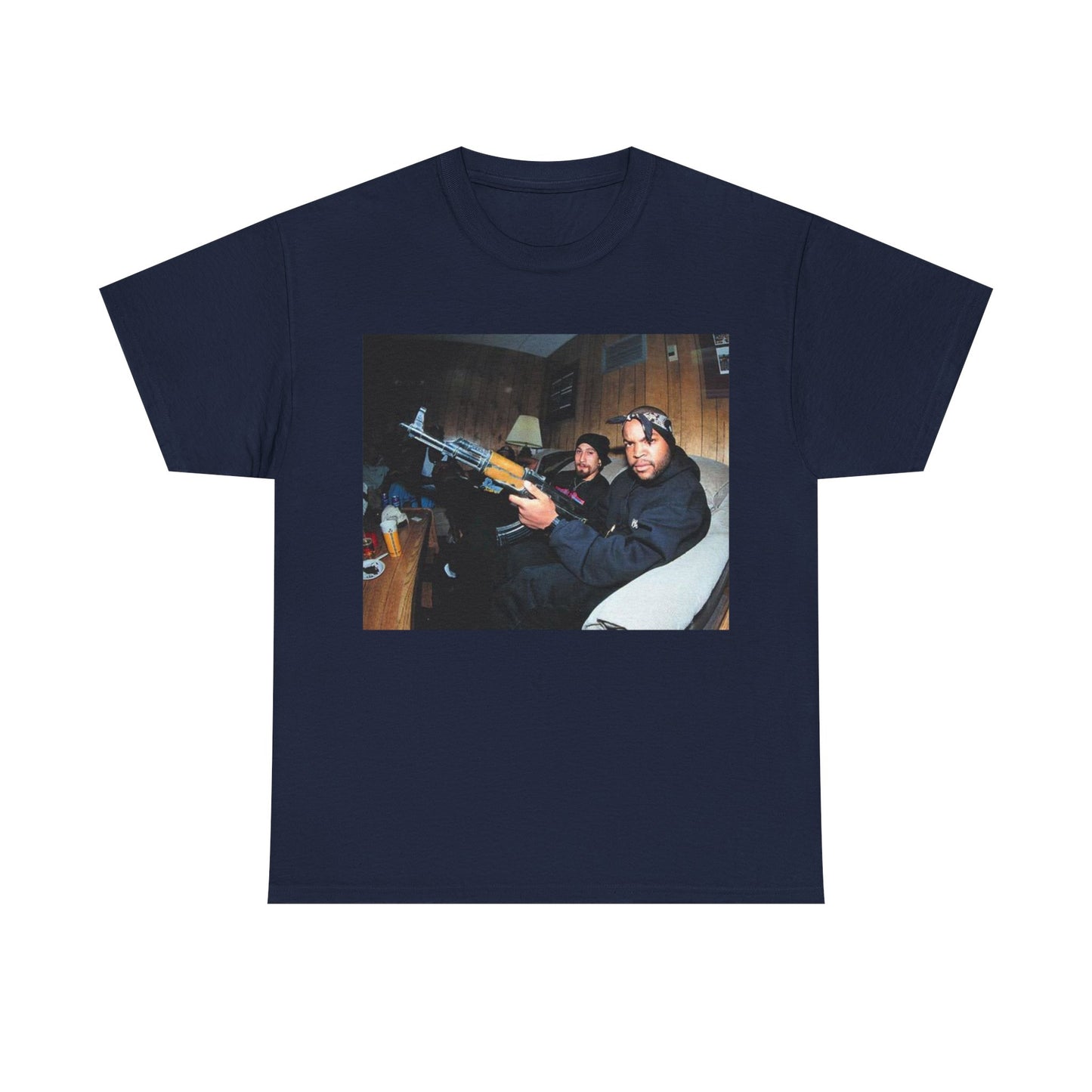 Ice cube T-shirt vintage 90s NWA California retro meme Unisex Heavy Cotton Tee
