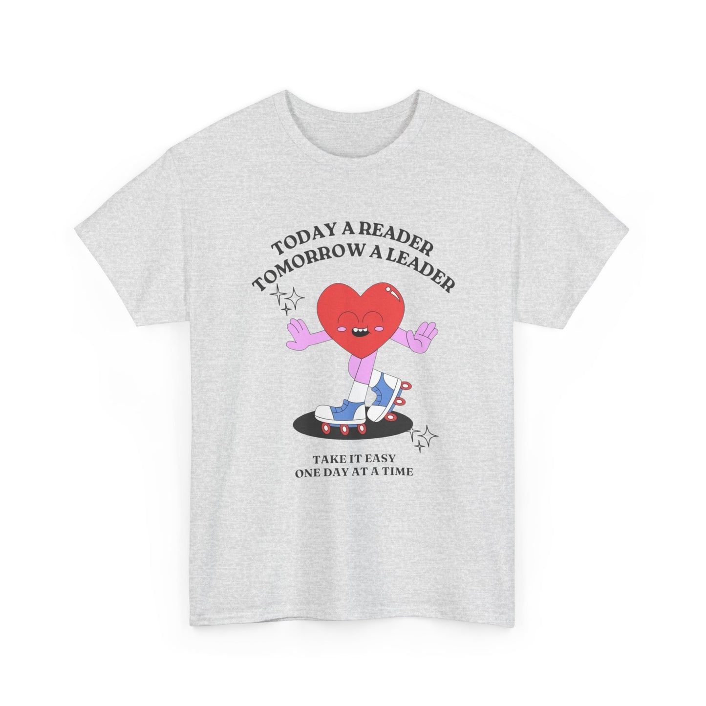 Tomorrow A Leader Graphic T Shirt Unisex Heavy Cotton Tee
