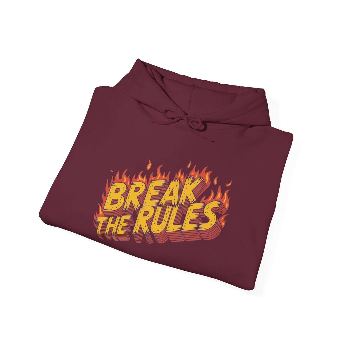Break The Rules Graphic Hoodie Heavy Blend™ NEW Sweatshirt