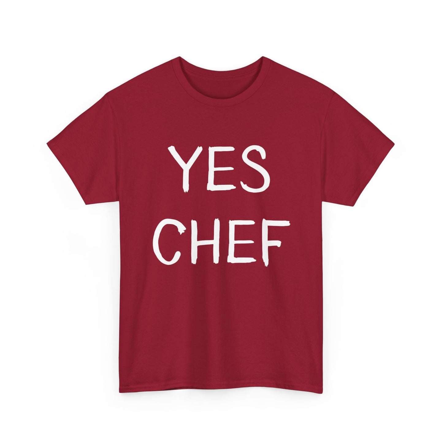 Yes Chef Graphic T-Shirt Cotton Tee New Gift Vintage